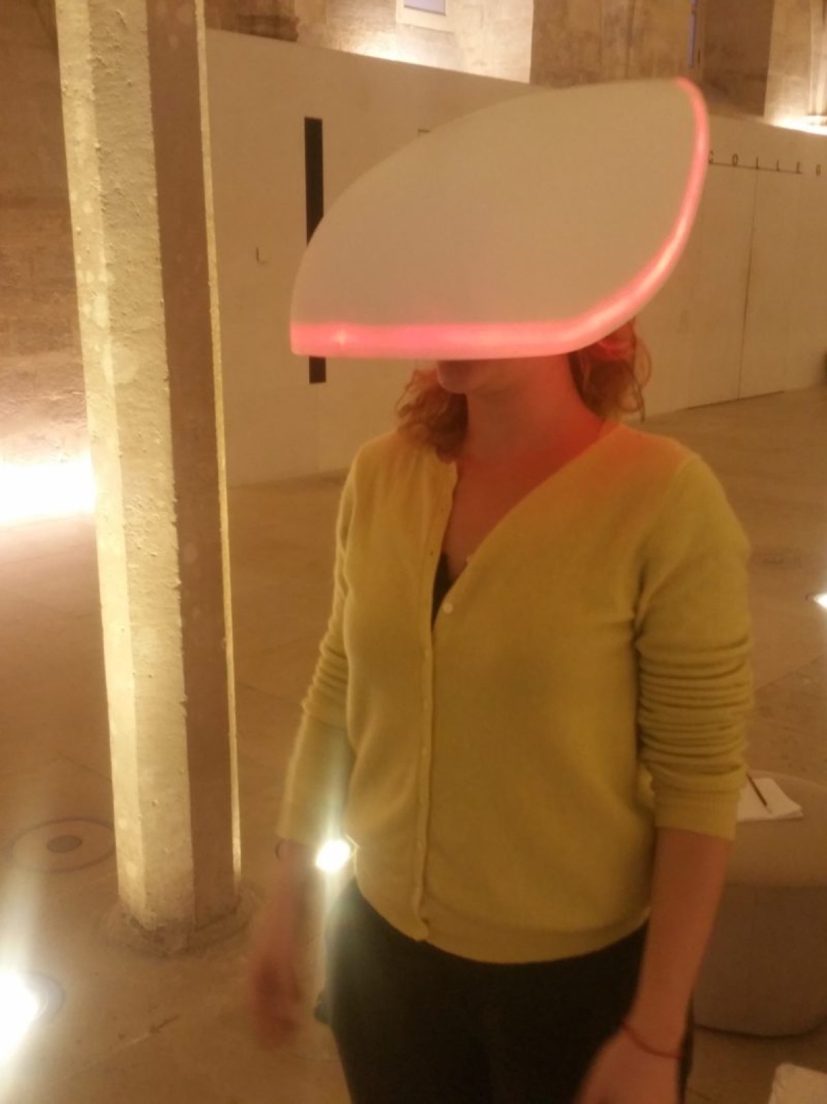 Lévitation : immersion du spectateur dans un espace virtuel expérimental. Projet de David Guez.