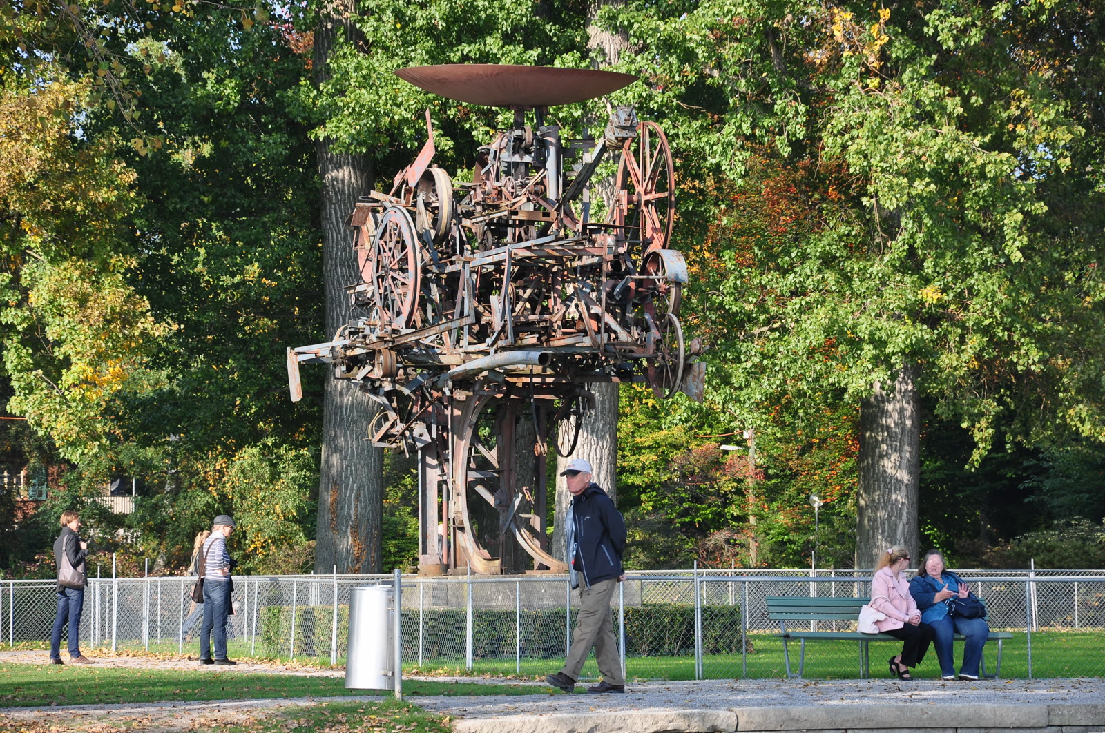 Jean Tinguely, Heureka, Zurich. Photo : Roland zh / Wikimedia Commons, CC BY-SA 3.0.