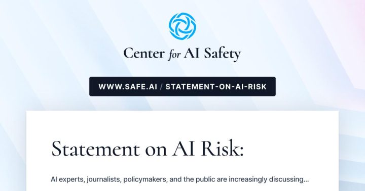 Center for AI Safety — Statement on AI Risk