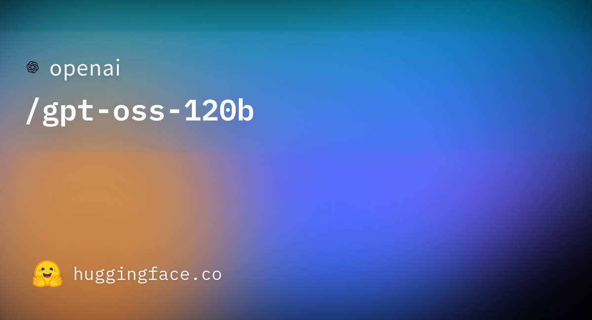 OpenAI — gpt-oss