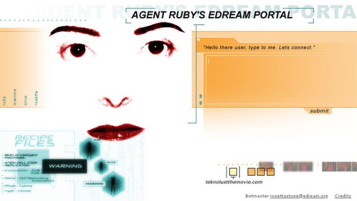 Lynn Hershman Leeson, Agent Ruby, archive de l’artiste.