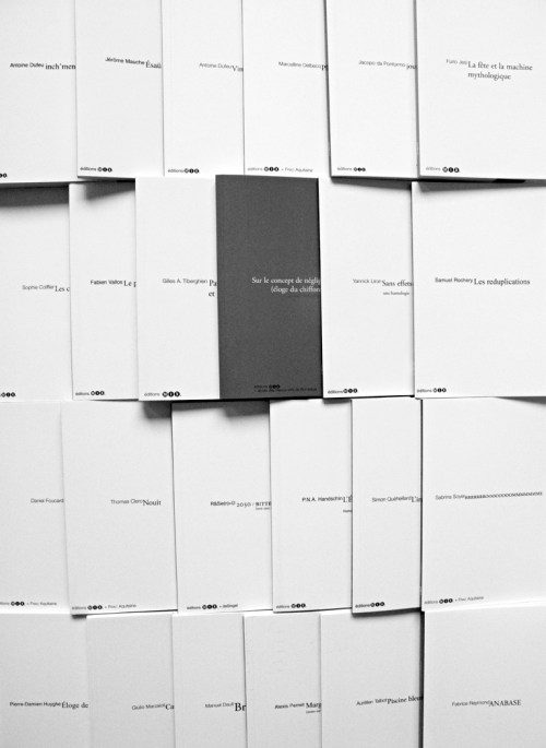 Art conceptuel — une entologie