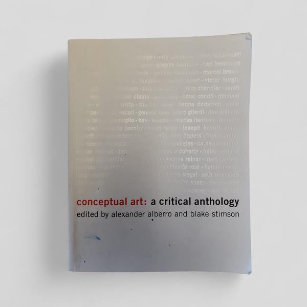 Conceptual Art: A Critical Anthology