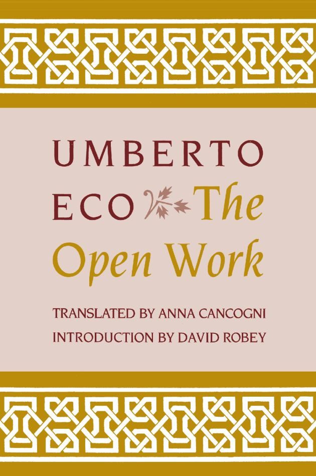 Umberto Eco, L’Œuvre ouverte
